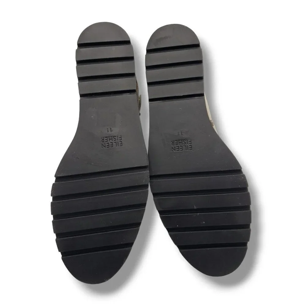 Eileen‎ Fisher Tinker Wedge Bootie Womens 11 Grey Suede